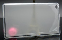 Силиконов гръб ТПУ гланц за Lenovo Tab 2 A8-50 бял прозрачен